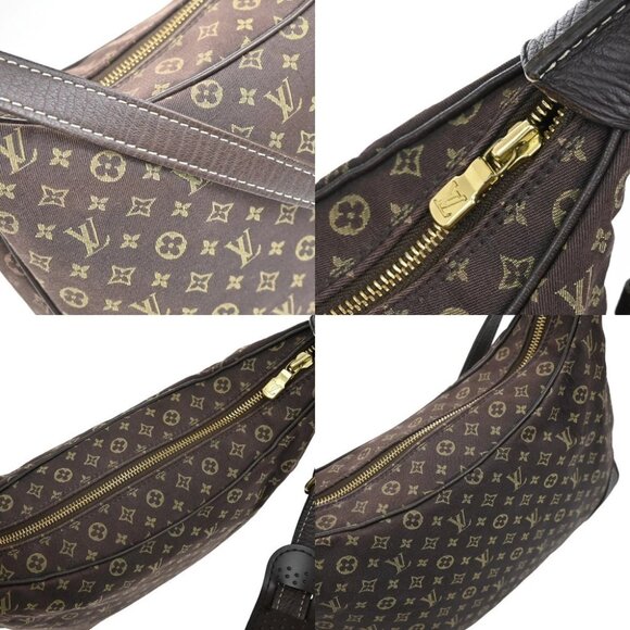 LOUIS VUITTON Boulogne 30 Shoulder Bag Monogram Mini Lin Canvas - Picture 9 of 14